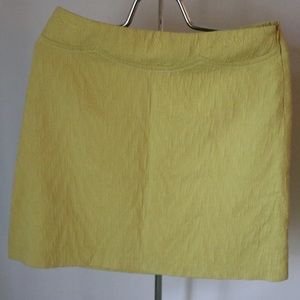 Yoana Baraschi, Mustard Yellow Skirt